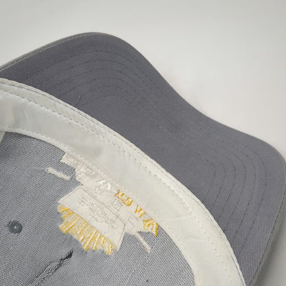 Quake City Caps 5 Panel Gray One Size Mesh Snapback Simplot Free Fryday Hat