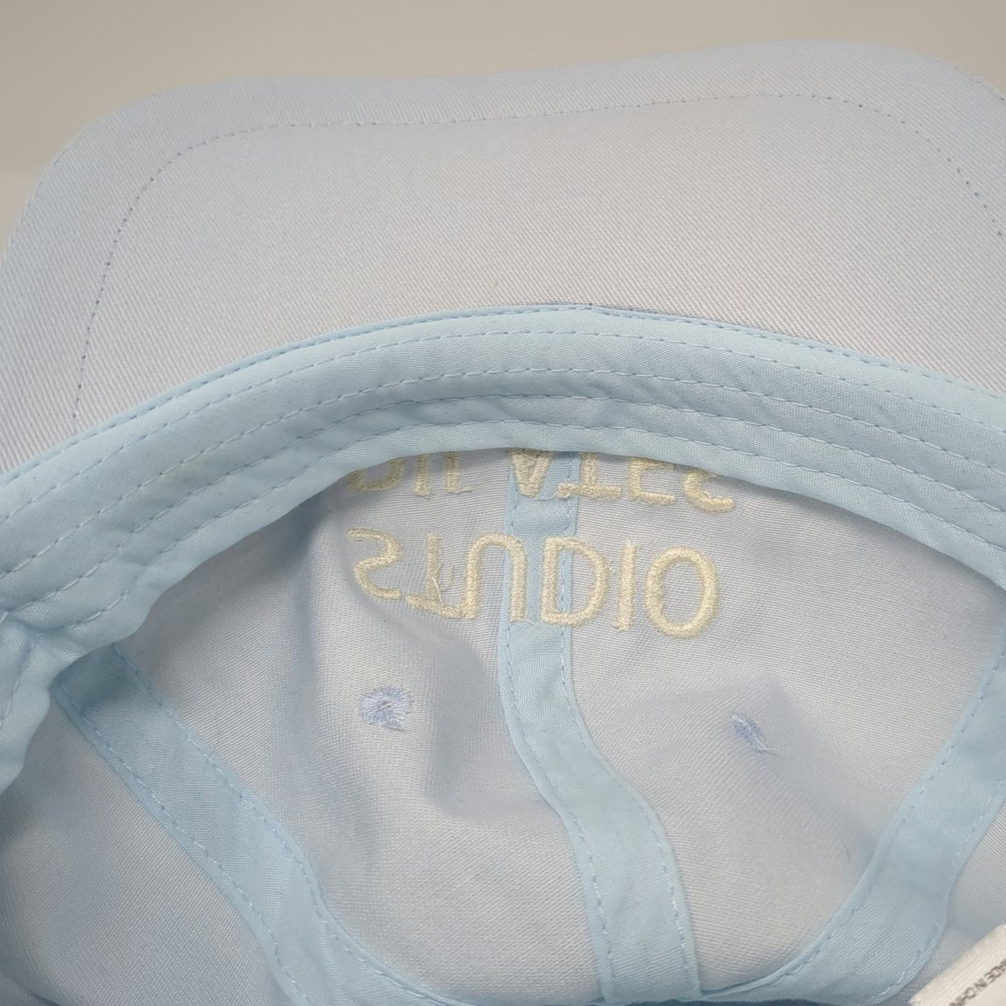 Studio Pilates Baseball Cap Blue One Size Adjustable Cotton Strapback Hat