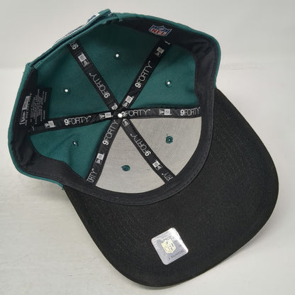 Philadelphia Eagles NFL New Era Cap Green One Size Super Bowl LVII 9FORTY Hat