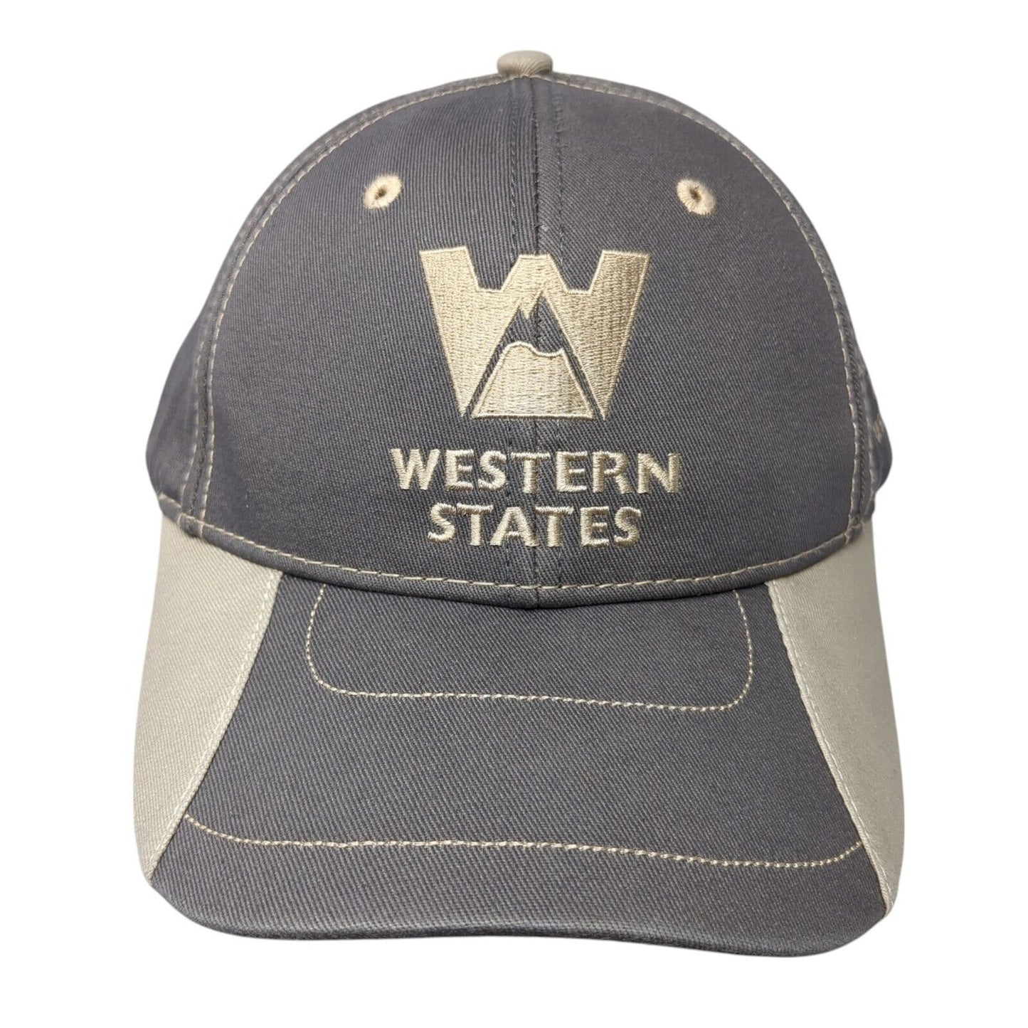 Western States VIP RV Customer Strapback Hat Gray OS Adjustable Embroidered BDA