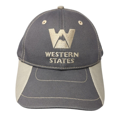 Western States VIP RV Customer Strapback Hat Gray OS Adjustable Embroidered BDA