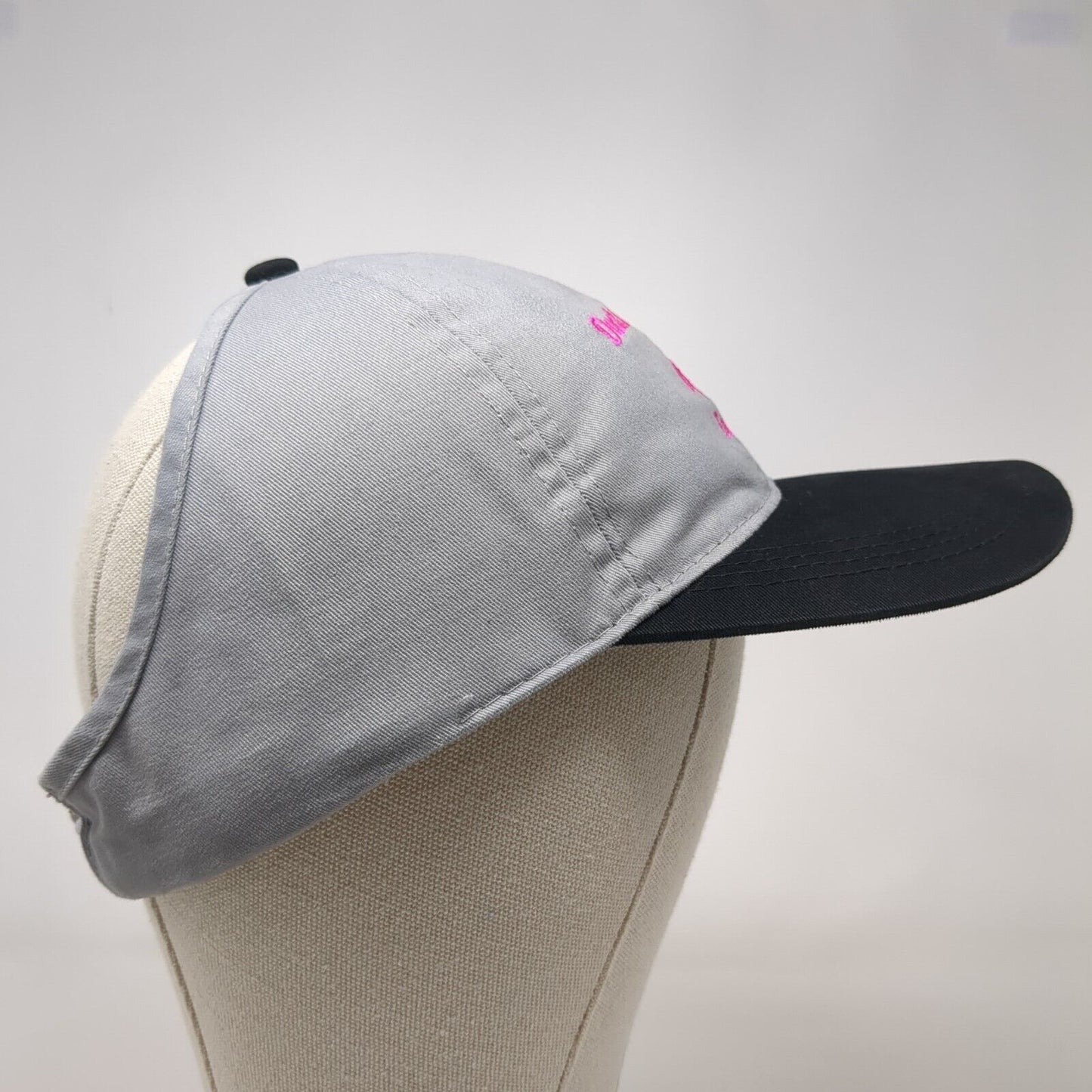 Duck Alley Derby Eagle Idaho Slideback Hat Gray OS Adjustable Embroidered Otto