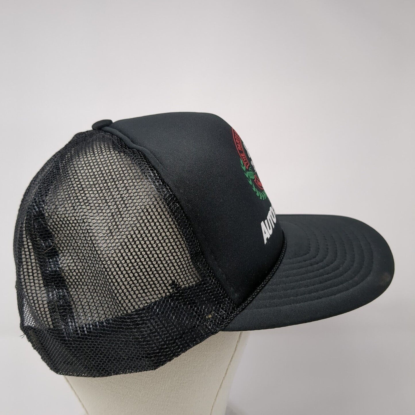Auto Tire And Parts Snapback Rope Trucker Hat Black One Size Adjustable