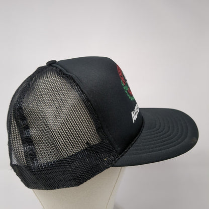 Auto Tire And Parts Snapback Rope Trucker Hat Black One Size Adjustable