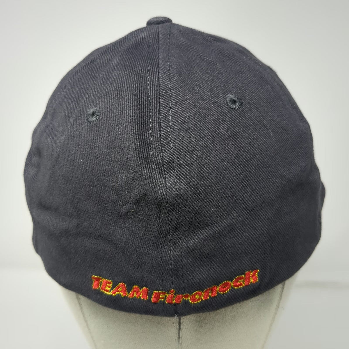 Gray Baseball Cap One Size Science of Archery Firenock Red Stitching Hat
