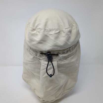 Unbranded Trapper Hat Tan OS Adjustable Drawstring Ear Flaps Blank Polyester
