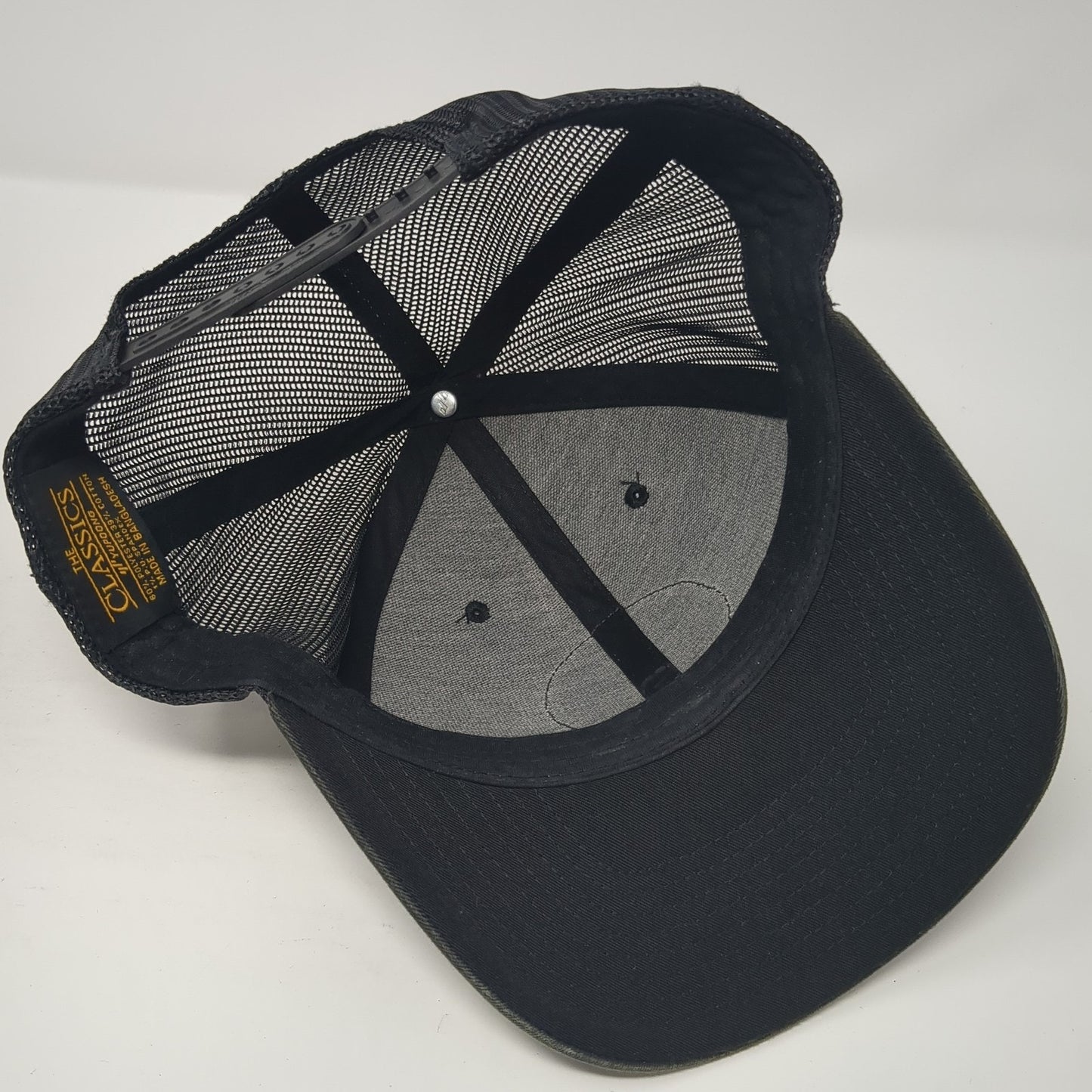 Sea State Coffee Snapback Mesh Back Trucker Hat Multi One Size Yupoong