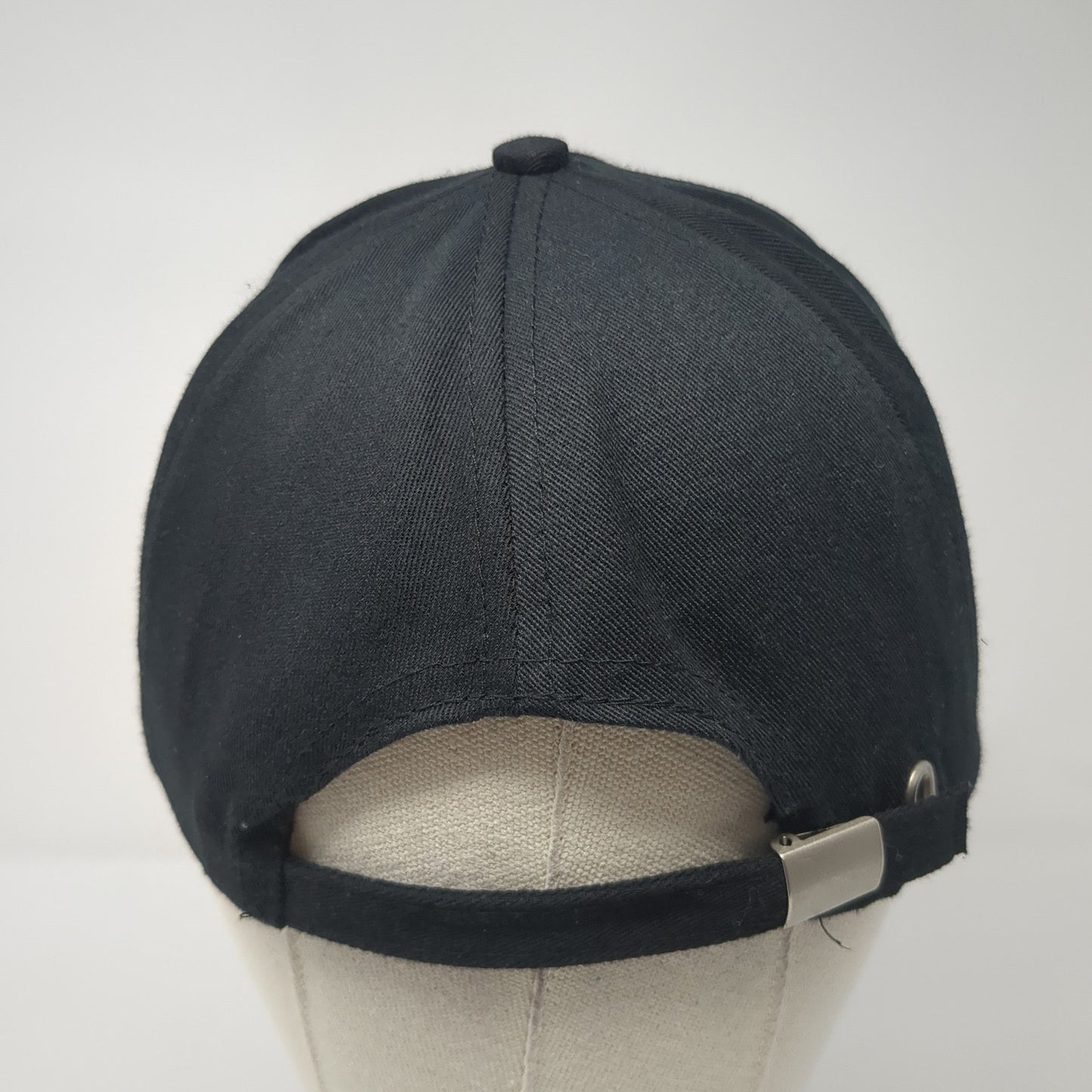 Agricas Slideback Hat Black One Size Adjustable Solid Outdoor Casual