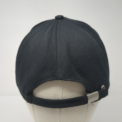 Agricas Slideback Hat Black One Size Adjustable Solid Outdoor Casual
