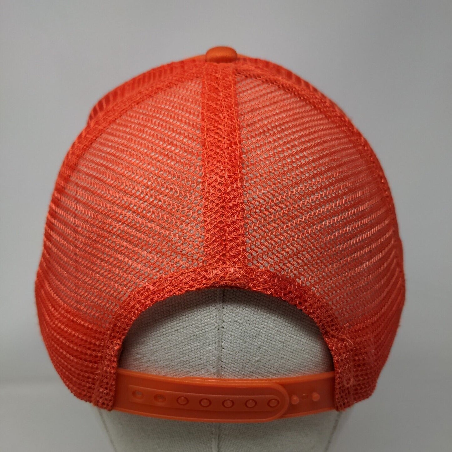 More Champagne Please Snapback Trucker Hat Orange OS Mesh Back Rope Nissun