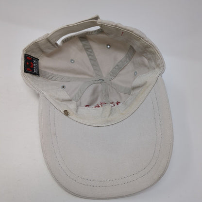 Fredriksen Health Insurance Strapback Hat Tan OS Adjustable Embroidered Magic