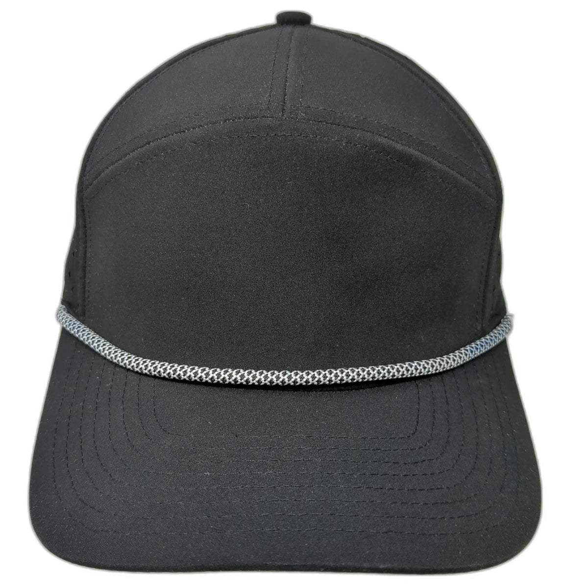 SX Hats Thirst Project Trucker Hat Black One Size Laser Cut Rope Snapback Mesh