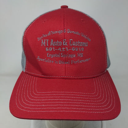 MT Auto & Customs Crystal Springs MS Adult Trucker Hat Multicolor OS Mesh Back