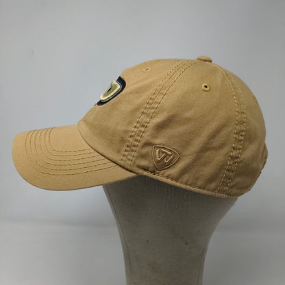 Top of the World Men's Slideback Hat Tan Purdue Boilermakers Embroidered Logo