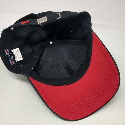 BKYS Baseball Cap Hat Black One Size Lucky Charm Rabbit Red Underbrim Graphic