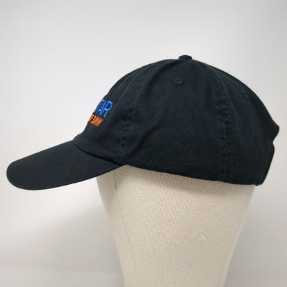 Port & Company Star Food Bank Black Baseball Cap One Size Strapback Cotton Hat