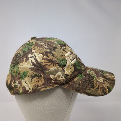 NAPA Outdoors Strapback Hat Camo One Size Adjustable Embroidered