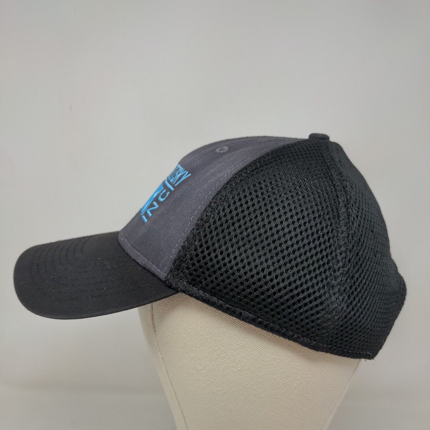 New Era Men's Snapback Hat Black OSFM Embroidered Laura Kopetsky Tri Ax Logo