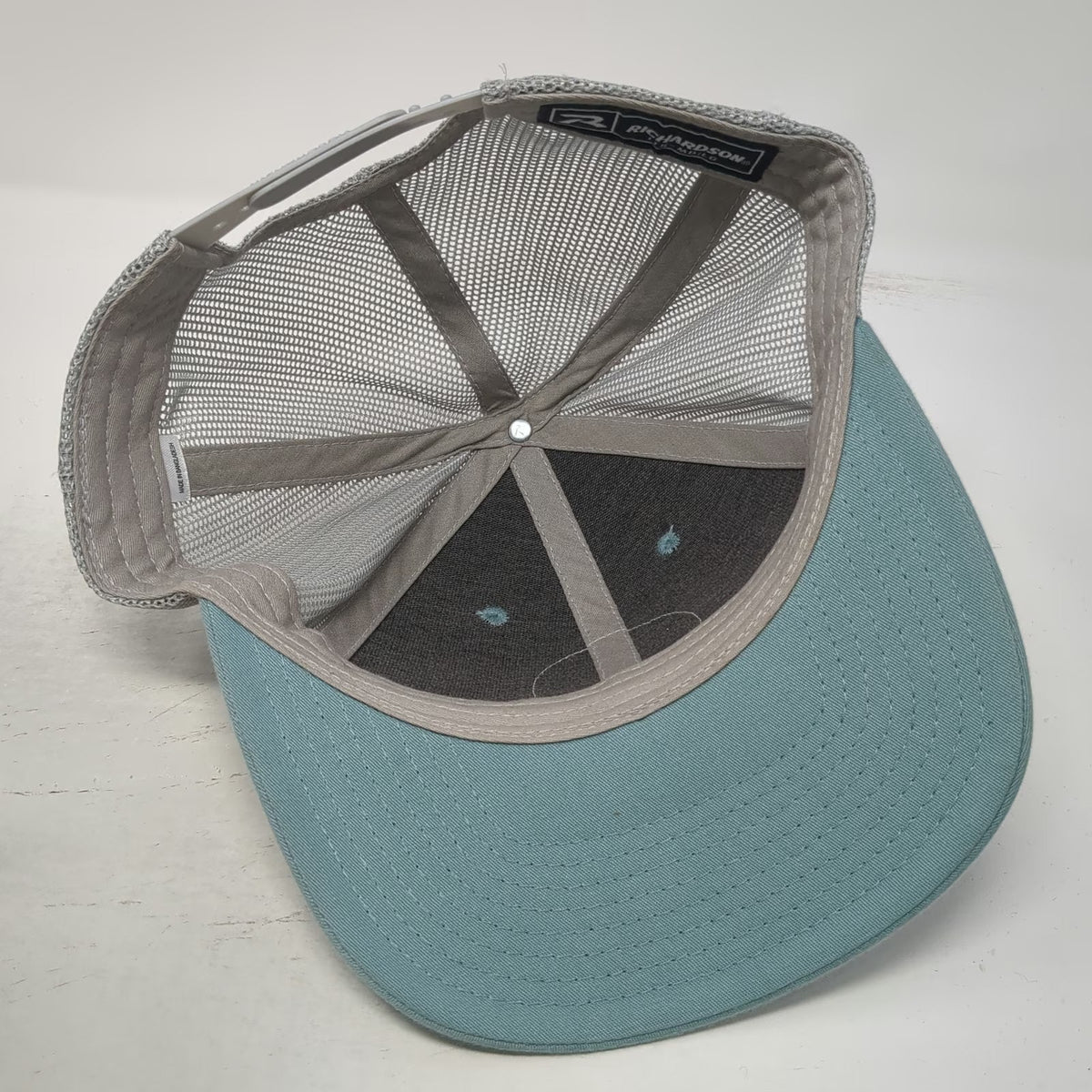 Richardson Trucker Hat Blue L QCNR College of Natural Resources Mesh Snapback