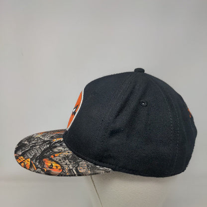 Deathstroke Snapback Hat Multicolor OSFM Adjustable 6 Panel Vent Holes