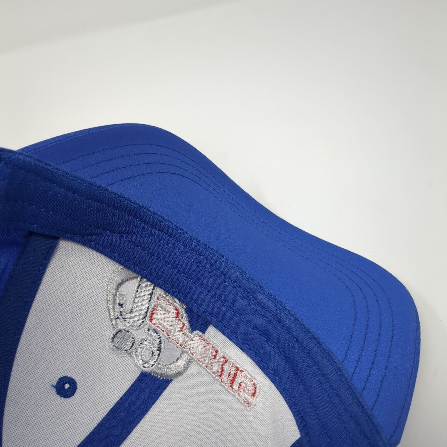 i9 Sports Strapback Hat Blue One Size Adjustable Embroidered Outdoor
