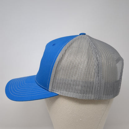 Sun Valley Auto Club Snapback Trucker Hat Blue OS Adjustable Mesh Richardson