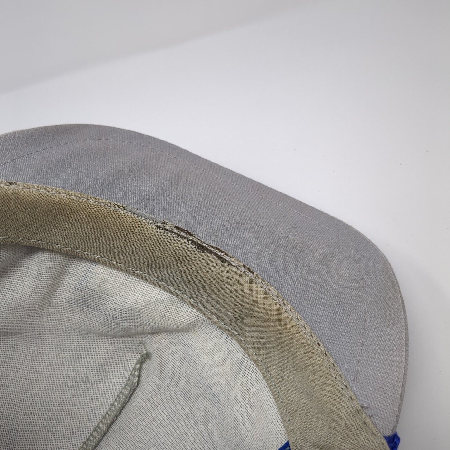 Elanco Sonalan Snapback Hat Gray One Size Adjustable Embroidered Mesh Rope