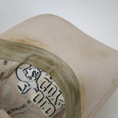 Old Guys Rule Baseball Cap Beige One Size John Wayne Cowboy Signature Quote Hat