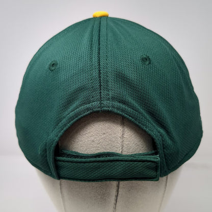 Oakland Athletics MLB OC Sports Green Yellow One Size Baseball Cap Strapback Hat