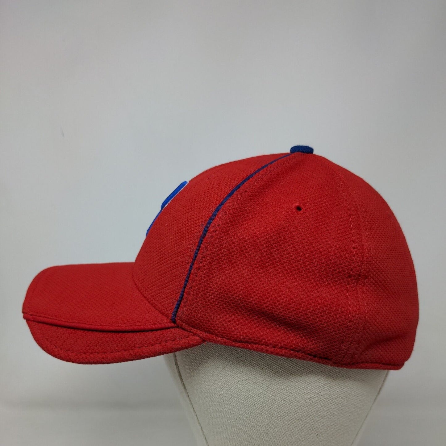 New Era Men's Fitted Hat Red M-L Embroidered Philadelphia Phillies Logo