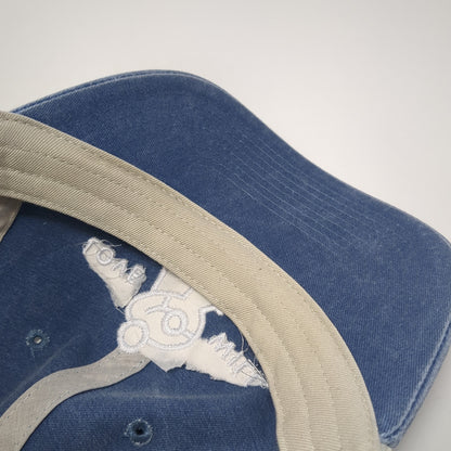 Love Will Snapback Trucker Hat Blue One Size Mesh Back Sportsman Outdoor