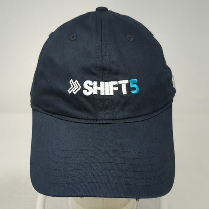 Under Armour Baseball Cap Blue One Size Adjustable Slideback Cotton Shift5 Hat
