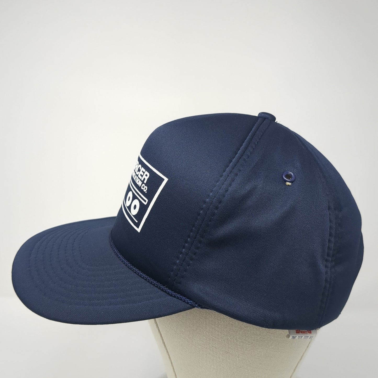 Mercer Transportation Co. Snapback Rope Trucker Hat Blue One Size Mohr's