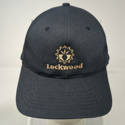 Tc Lockwood Gear Logo Black Baseball Cap One Size Adjustable Embroidered Hat