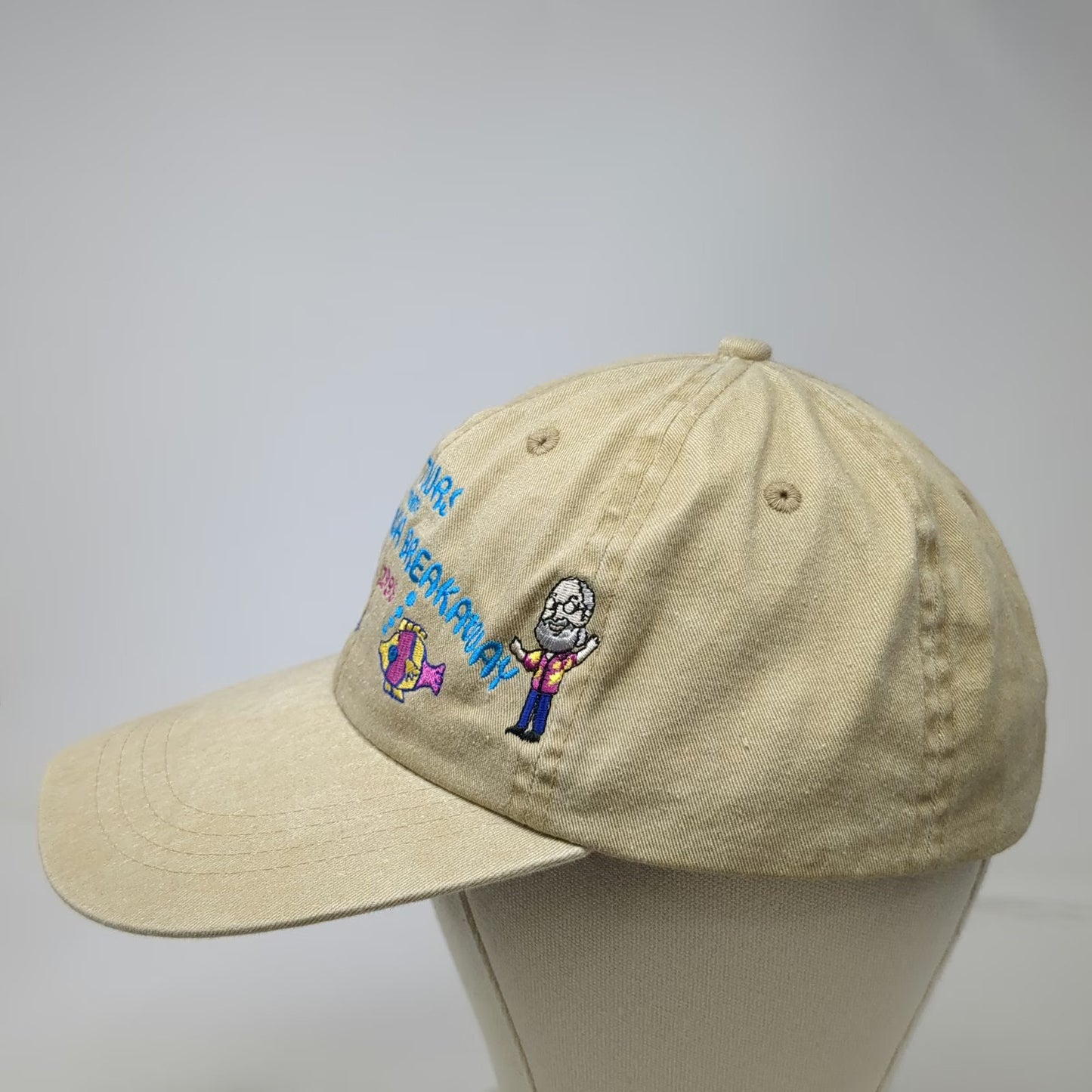 Nissin Cap Baseball Cap Beige One Size Jordan's Furniture Bermuda Breakaway Hat