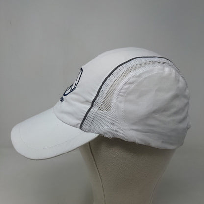 Ramsey Men's Strapback Hat White OSFA Embroidered Horse Equestrian Logo