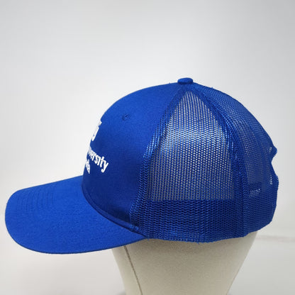 Port Authority Trucker Hat Blue One Size Touro University Nevada Mesh Snapback