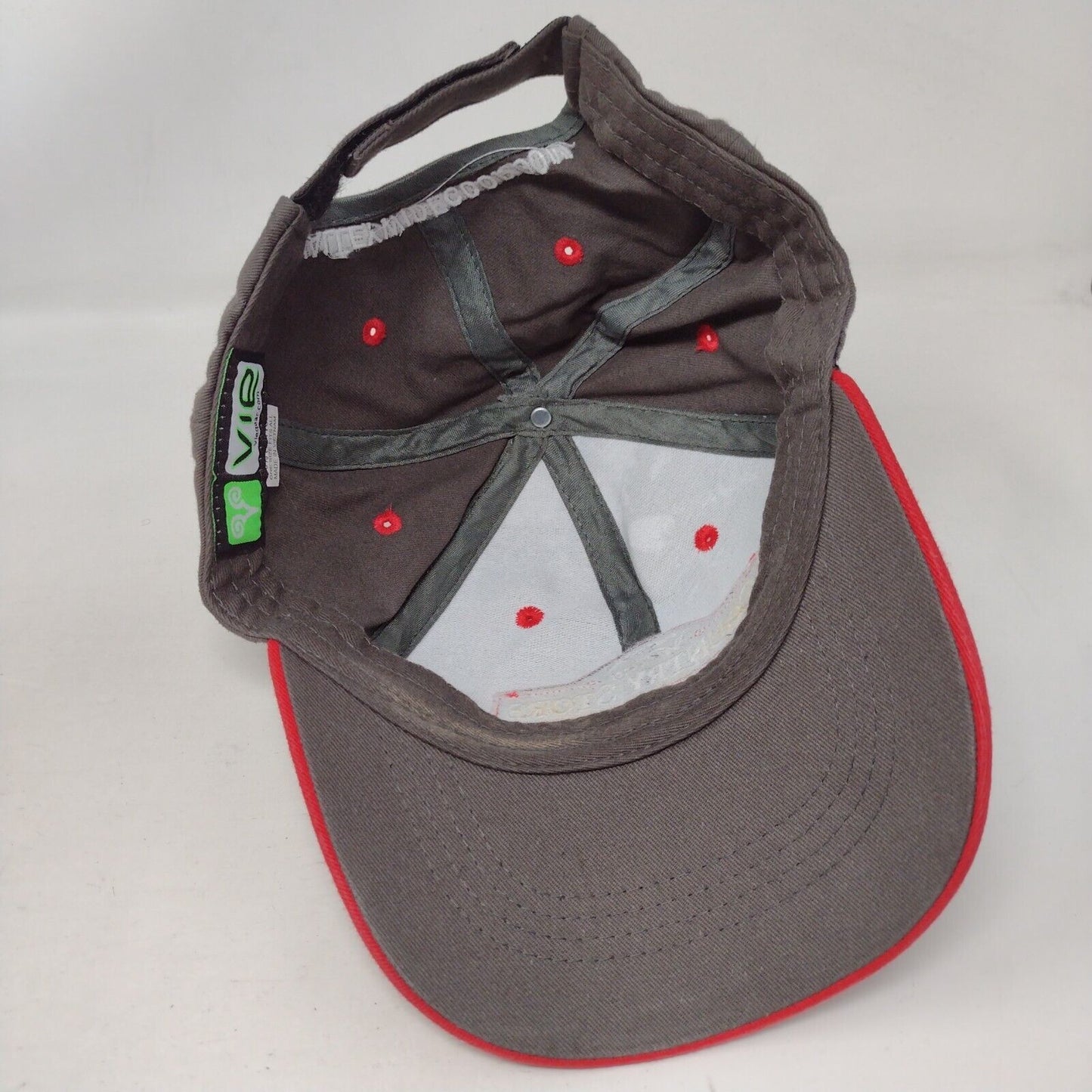 Valley Country Store Strapback Hat Gray OSFA Adjustable Embroidered
