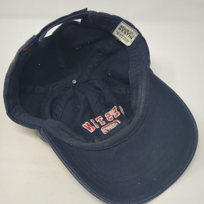 Destin Florida Strapback Hat Blue One Size Adjustable Embroidered
