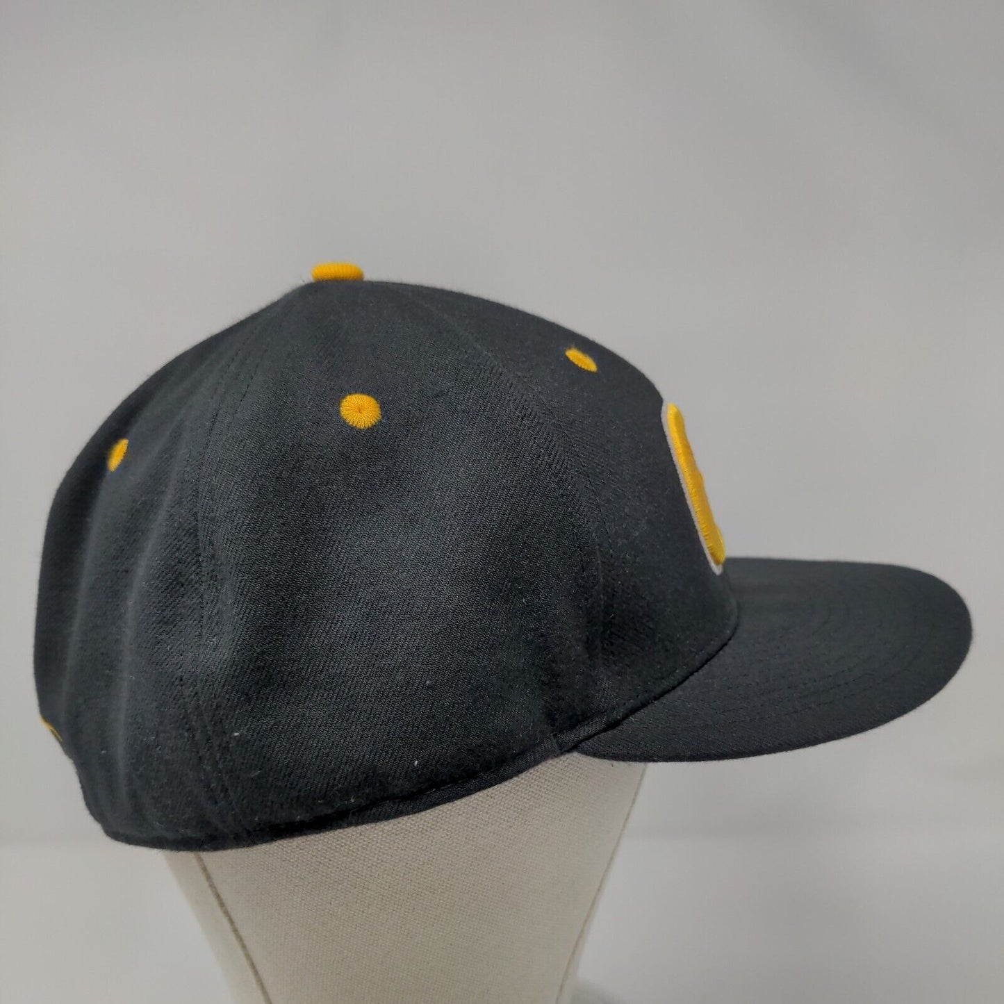 G Mats Football Fitted Hat Black 7 7/8 Richardson Performance Series