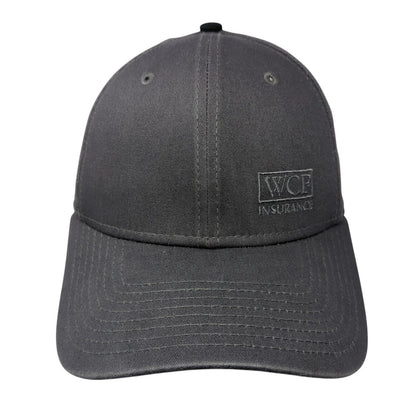 WCF Insurance Fitted Hat Gray S/M Embroidered Vented Holes 39Thirty New Era