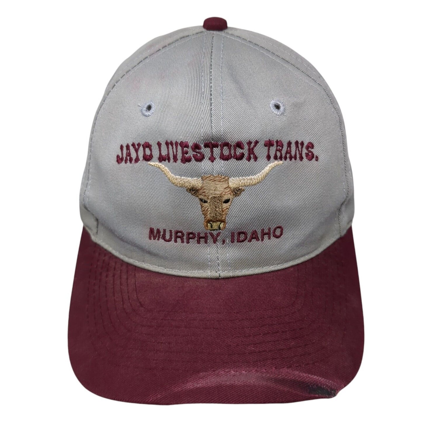 Jayo Livestock Trans. Murphy Idaho Snapback Hat Multi OS Adjustable Embroidered