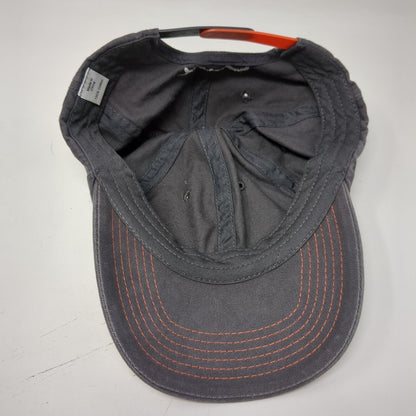 Orange Theory Snapback Hat Gray One Size Adjustable Embroidered Cotton