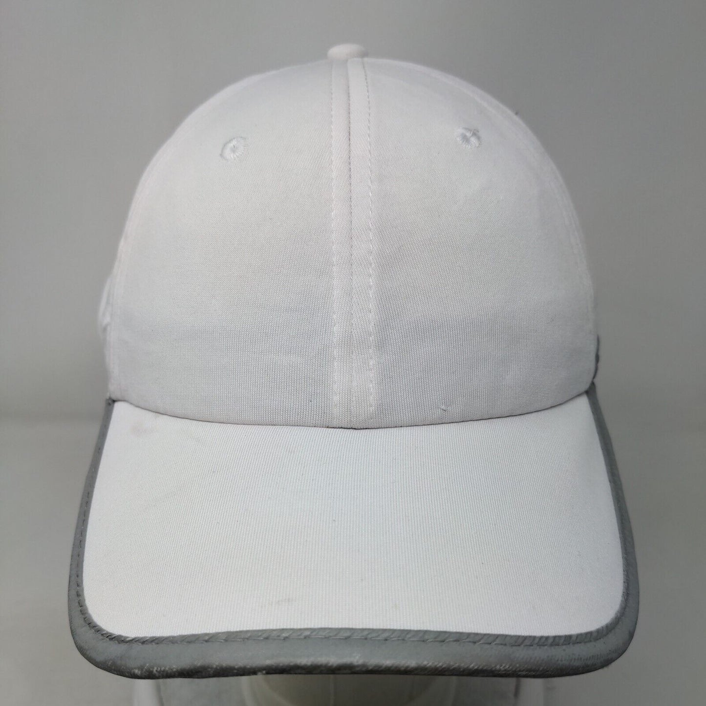 Joe Boxer Strapback Hat White One Size Adjustable Vented Holes 6 Panel Blank