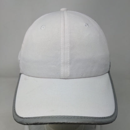 Joe Boxer Strapback Hat White One Size Adjustable Vented Holes 6 Panel Blank
