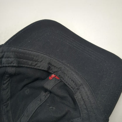 Wild Turkey Baseball Cap Black OSFM Red Turkey Logo Embroidered Slideback hat