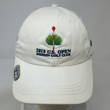 Ahead Baseball Cap White One Size 2013 US Open Merion Golf Club Ball Marker Hat