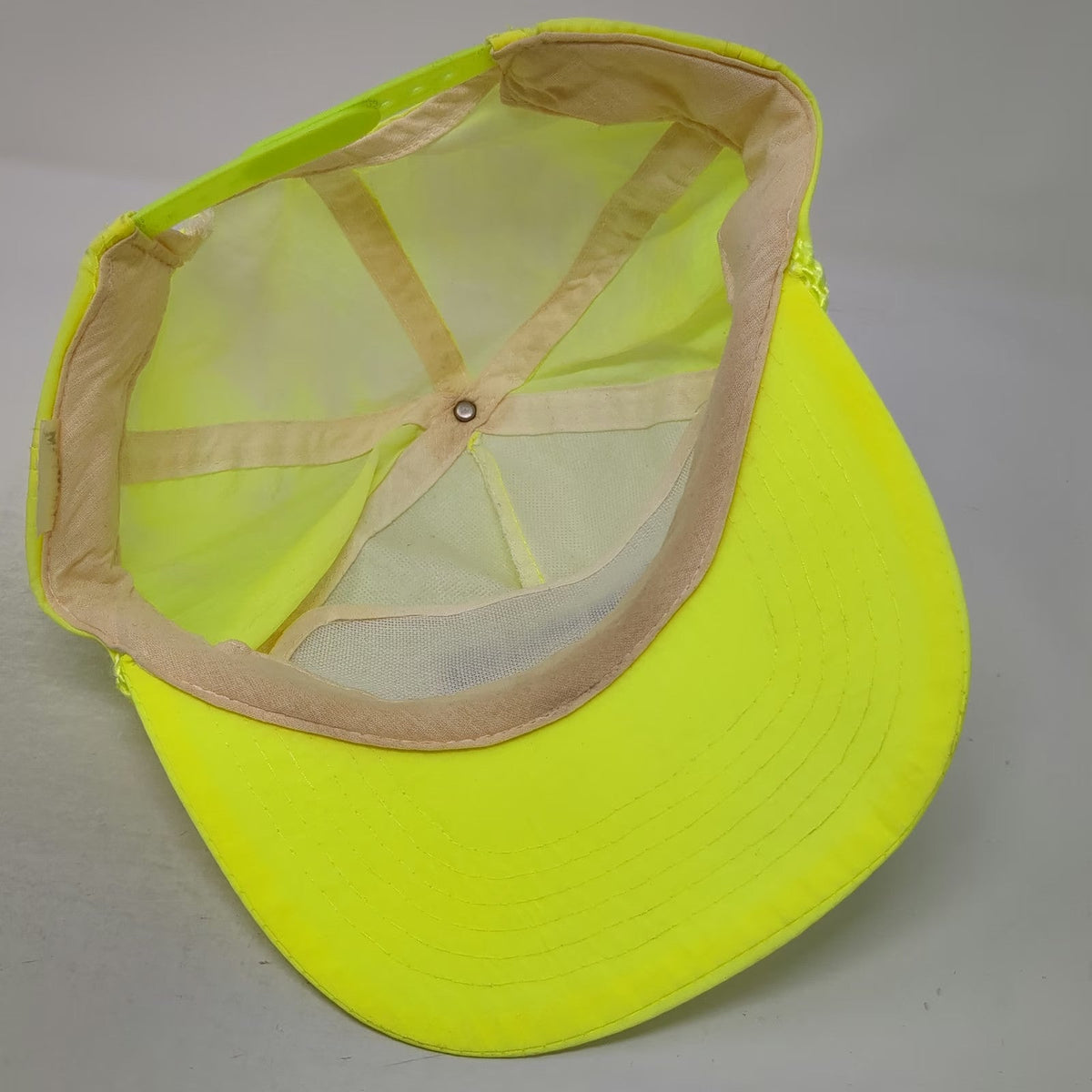 Jim Beam 5 Panel Green One Size Hat Snapback Rope Logo Lightweight Vintage