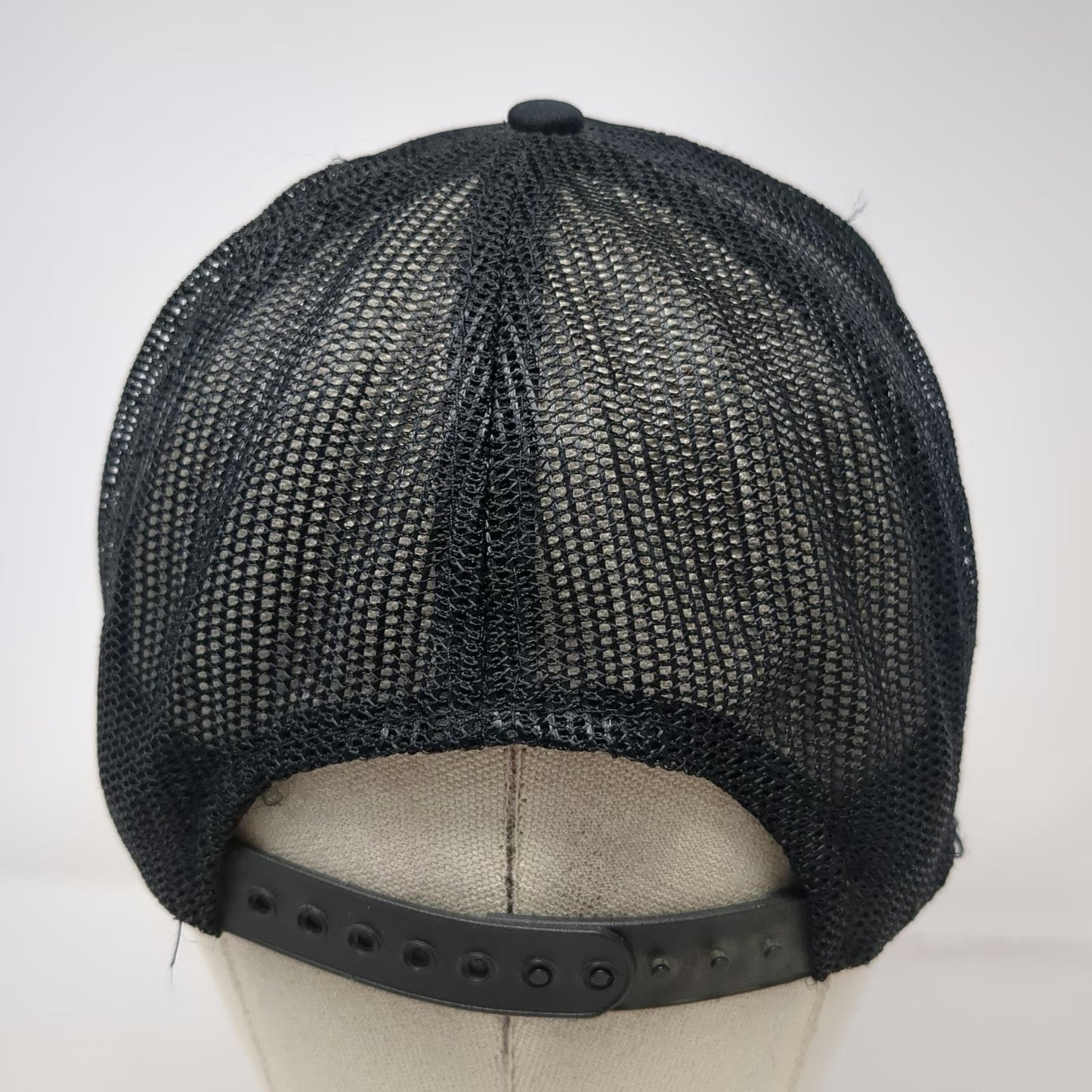 BMW Trucker Hat Black Vintage Mesh Back Foam Front Snapback Embroidered Logo