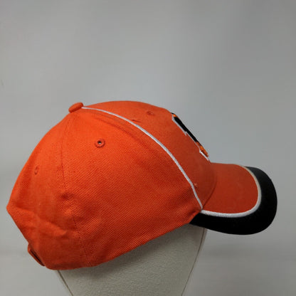 Cincinnati Bengals Strapback Hat Orange Embroidered Logo Size OS NFL